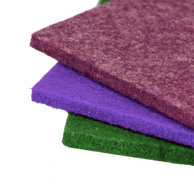 Studio Room Polyester Acoustic Panels / Sound Absorption Fabric Board