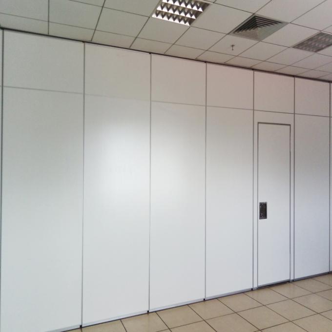 Interior Office Partition Walls , Folding Room Dividers with Sliding