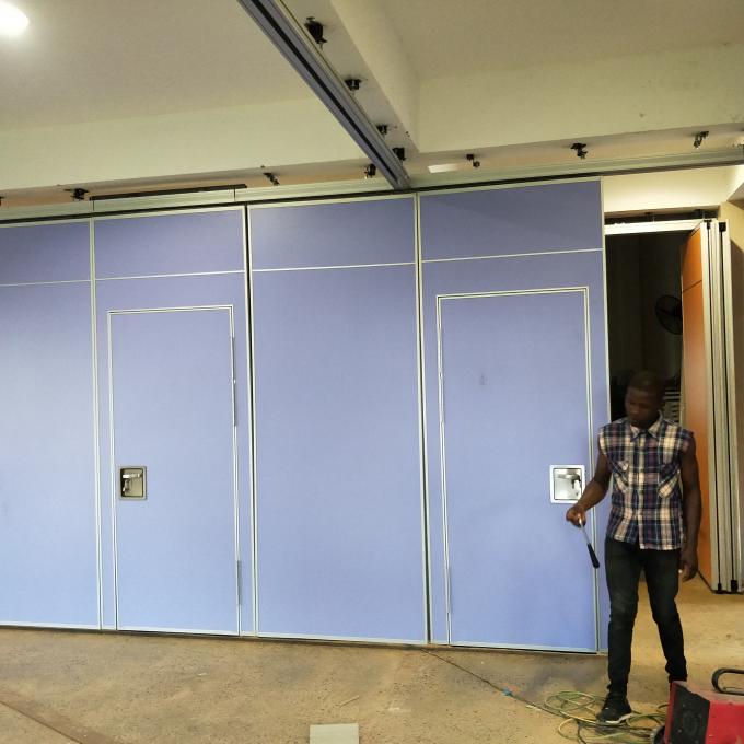 Sound Insulation Hotel Sliding Partition Walls Floor To Ceiling