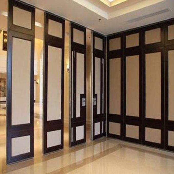 Movable Room Dividers For Hotel Meeting Room / Folding Partition Wall