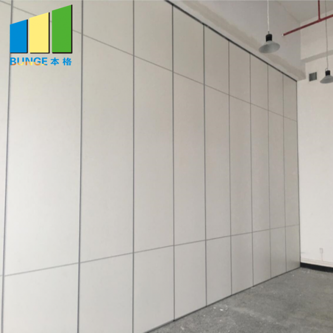 Modern Acoustic Operable Sound Proof Partitions Rockwool Infill 55 Kg/M3