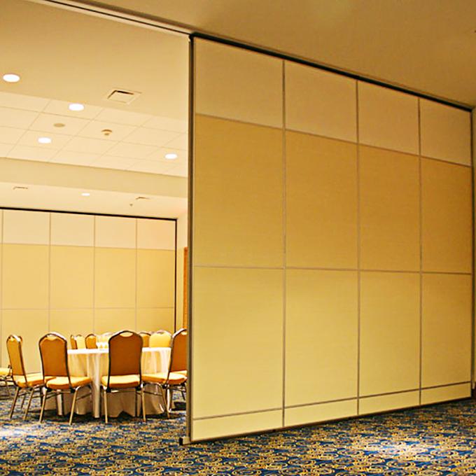 Aluminum Sliding Folding Banquet Hall Partitions / Movable Wall Dividers