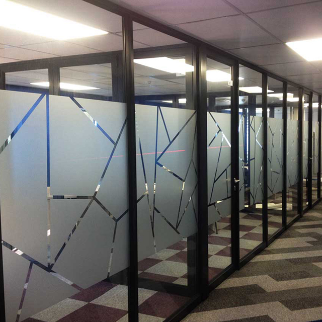 Glass Divider Screen Movable Office Furniture Partitions Wall For Five Star Hotel 0