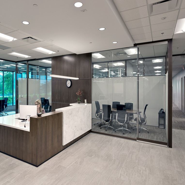 Glass Divider Screen Movable Office Furniture Partitions Wall For Five Star Hotel 2