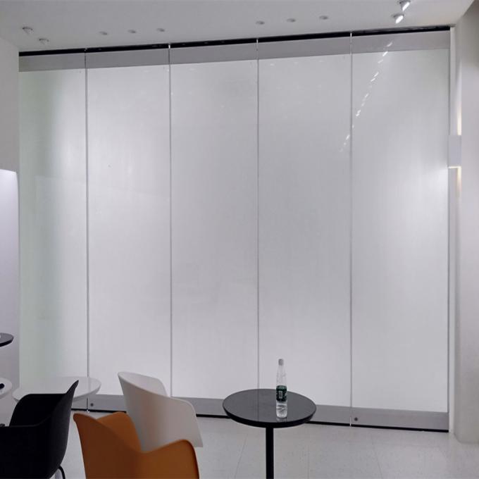 Folding Glass Partition Accessories Frameless Aluminium Glass Partition