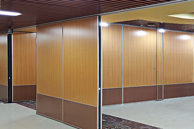 Melamine / Fabric Surface Acoustic Commercial Folding Room Dividers for Office