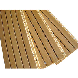 Conference Room Project Wood Fiber Acoustic Sound Absorbing Panels For Home