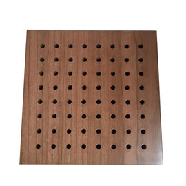 Sound Insulation Perforated Wood Acoustic Panels Wall Boards Indoor