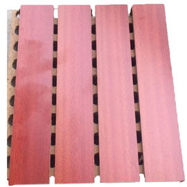 Sound Insulation Material Wooden Grooved Acoustic Panel Wood Wall Paneling