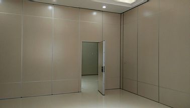 Ballroom Acoustic Folding Sliding Movable Partition Walls Wooden Material