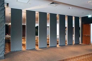 Leather Folding Acoustic Room Divider / Movable Partition Wall