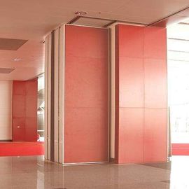 Customized Acoustic Folding Partition Walls , 500mm Panel Width
