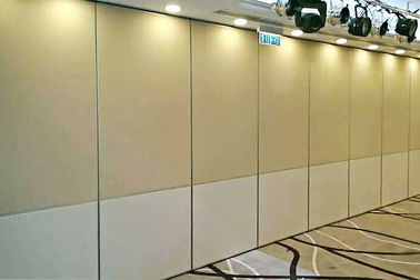 Accordion Acoustic Sliding Folding Room Partition Wall For School / Office