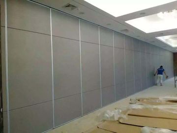 Movable Office Wooden Profiles Aluminum Sliding Wall Partitions For Ballroom