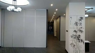 Commercial Aluminium Sliding Door / Office Folding Partition Wall Multi Color