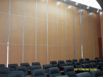 Acoustic Folding Movable Conference Room Partition Wall with Wheels