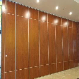 Melamine Board Gym Acoustic Partition Wall / Ballroom Soundproof Folding Walls