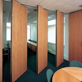 Acoustic Folding Movable Conference Room Partition Wall with Wheels