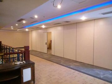 Customized Banquet Hall Movable Partition Walls With Aluminum Double Track