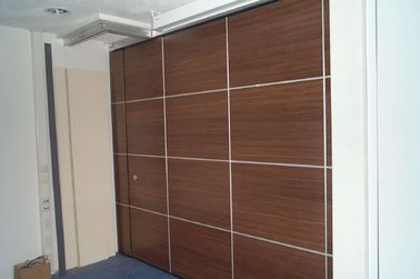 Soundproof Hanging System Office Partition Walls / Acoustic Folding Doors