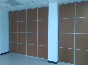 Commercial Sound Proof Partitions , Aluminium Sliding Acoustic Room Dividers
