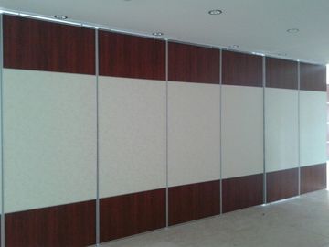 Movable Wooden Soundproof Folding Partition Walls for Banquet Hall 3 1 / 4 inch Width