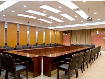 Soundproof Flexible Folding Partition Walls / Conference Hall Partition