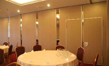 Removable Wall Restaurant Movable Room Partition MDF Board + Aluminium Material