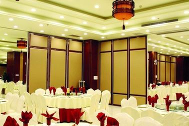 Removable Wall Restaurant Movable Room Partition MDF Board + Aluminium Material