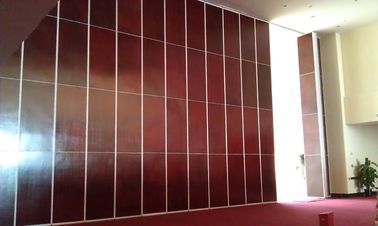 Aluminium Hotel Sound Proof Partition Wall / 4m Height Moving Room Dividers