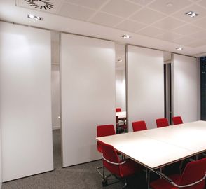 Soundproof Modular Sliding Partition Walls With Doors Interior Position