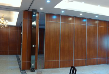 85 MM Thickness Banquet Hall Room Partition / Movable Restaurant Partitions Customized