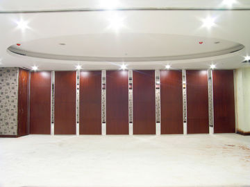 Movable Wooden Soundproof Sliding Folding Partition Walls For Banquet Hall