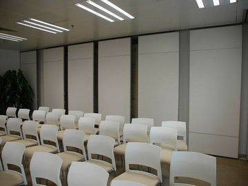 Panel Height 4 m Sliding Aluminium Track Movable Partition Walls / Classroom Dividers