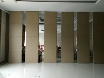 Multi Color Soundproof Movable Divider Walls With Sliding Aluminium Track