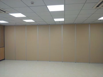 Decorative Commercial Furniture Folding Partition Walls / Operable Wall Systems
