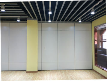 Decorative Commercial Furniture Folding Partition Walls / Operable Wall Systems