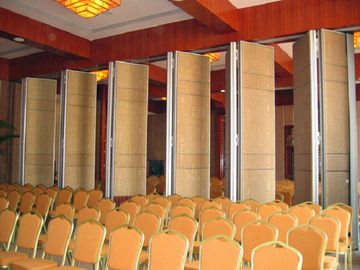 Multi Color Sound Proof Partitions , Commercial Operable Partition System For Function Hall