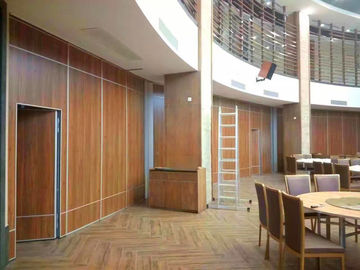 Interior Commercial Auditorium Folding Room Dividers With Aluminium Track Roller