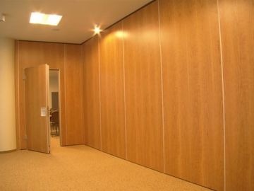 Muti - Function Heat Insulation Sliding Folding Partition Walls Floor To Ceiling