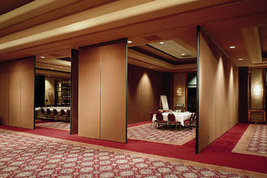 Sound Proofing Movable Wooden Foldable Partition Wall High Durability