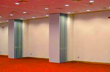 Room Hotel Doors Soundproof Banquet Sliding Folding Partition MDF With Melamine