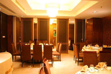 Decorative Material Hotel Sound Proof Partitions With Aluminium Frame 4m Height