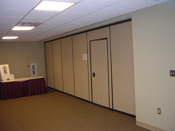 Soundproof Mobile Partition Walls With Single Or Twin Point Track System