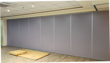 Customized BUNGE Interior Wood Folding Partition Walls 85mm Thickness