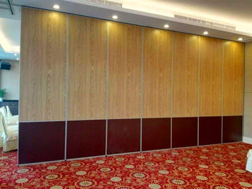 Melamine Finish Sliding Partition Walls With Aluminum Tacks And Rollers