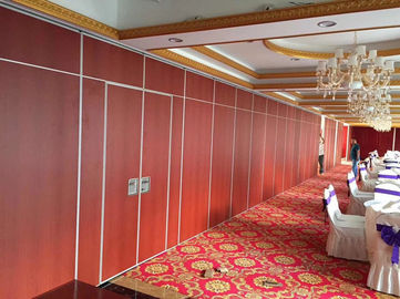 Fabric Surface Mdf Board Acoustic Wooden Folding Partition Wall Panels For Office