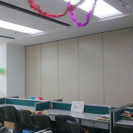 Aluminum Frame Conference Room Sliding Partition Walls / Movable Sound Proof Partitions