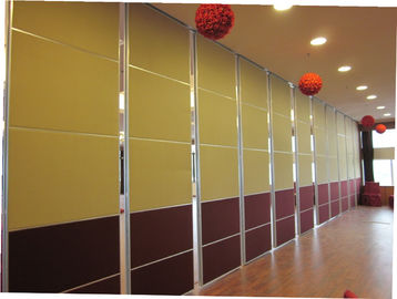 Decorative Banquet Hall Movable Room Partition Wall Aluminium Alloy + MDF Board