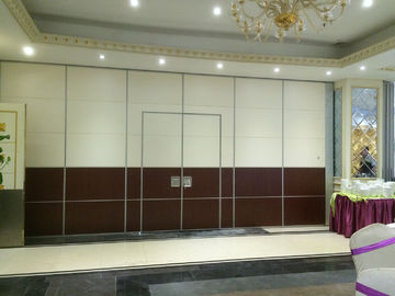 Panel Height 4 M Sliding Movable Partition Systems For Banquet Hall Sound Insulation
